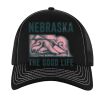 OTTO CAP 6 Panel Low Profile Mesh Back Trucker Hat Thumbnail